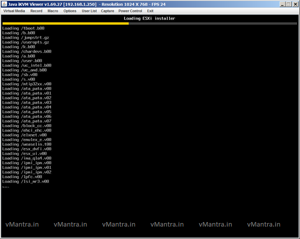 VMware ESXi 6 preloading