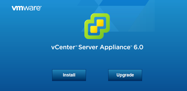 Install VCSA - vcsa