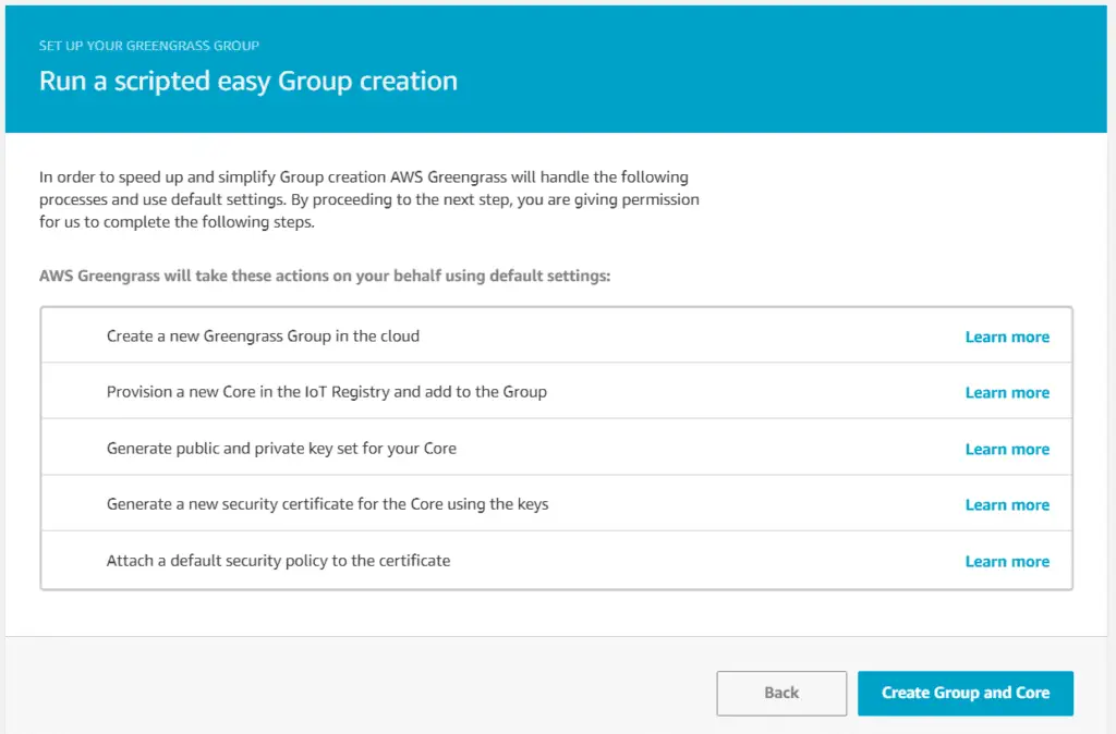Run a Scripted easy group creation