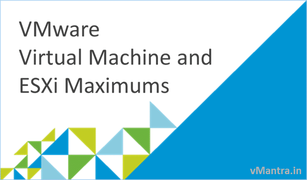 esxi maximums