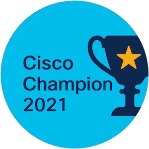 Cisco Champion 2021 Logo