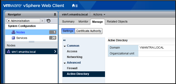 Join Active Directory Domain