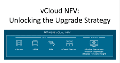 vCloud NFV - Unlocking the Upgrade Strategy